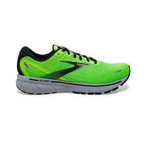 Brooks Ghost 14 Road Running Shoes - Mens, Green/Black/Grey | IE-YNP094568